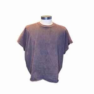 Yeezy YZY - LAA - Blank Box Tee in Rust - Size 2 Medium Large - SAMPLE